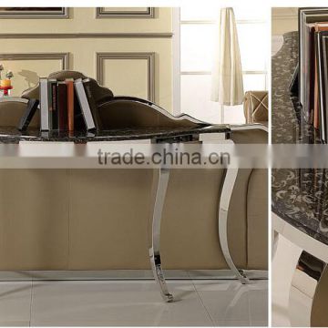 Popular home furniture Entrance table /Marble top console N105