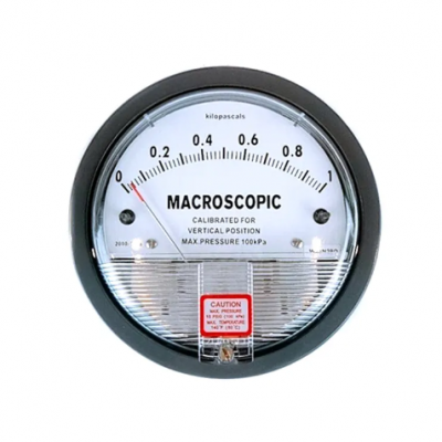 Differential Pressure Gauge / Manometer / 20 bar Air Gas Pressure Meter