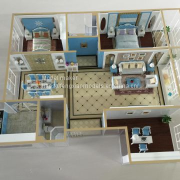 Indoor architectural model making