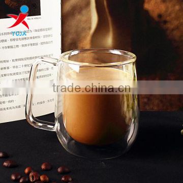 Factory direct wholesale borosilicate double wall glass/tea/coffee