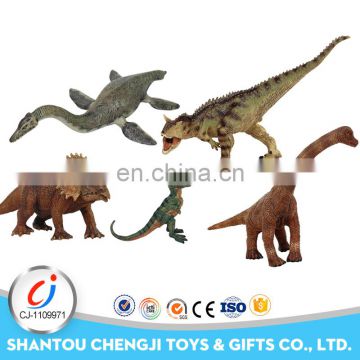 Promotional cheap educational simulation mini dinosaur toys set