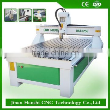 Jinan Hanshi advertising cnc router double head HS1325G wood metal mdf carving engraver cutter cnc router machine