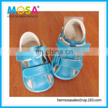 Brand New Boys Closed Toe Summer Squeaky Sandals Infant Size 0-3Y Skyblue