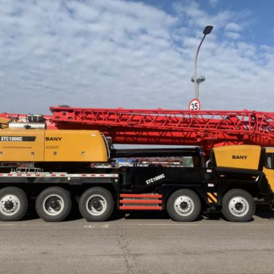 USED 100 TON SANY STC1000C TRUCK CRANE FOR SALE