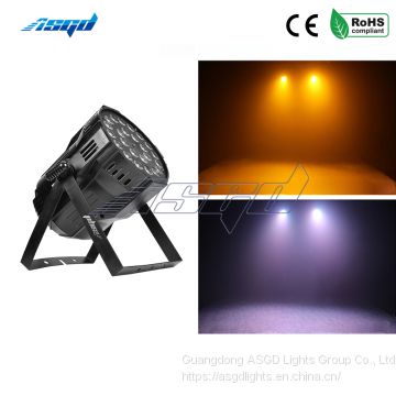 ASGD 24 RGBW 4in1 Aluminum LED Par Light Professional Stage Effect Lighting
