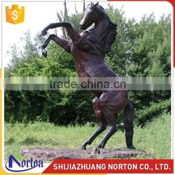Life size bronze horse sculpture used for decor NTBH-034LI