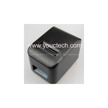 80mm thermal receipt printer with auto cutter Serial+USB+LAN interface