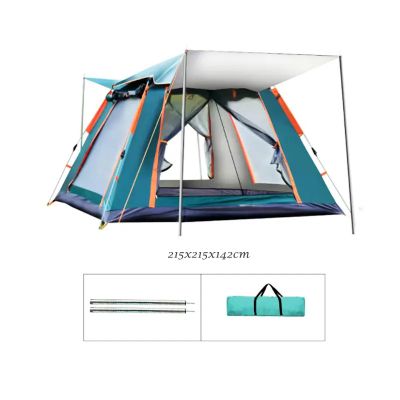 Wholesale automatic field tent aluminum bracket family tents camping outdoor fast build camping tent portable
