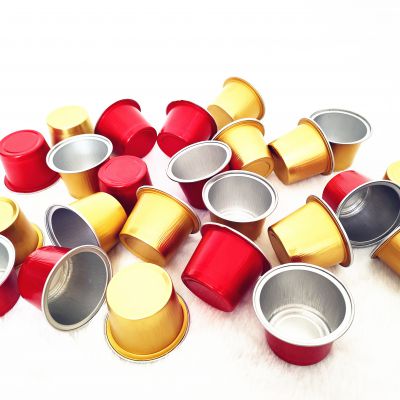 Empty Coffee Capsule Aluminum Foil cup with Top Quality for Kitchen Use