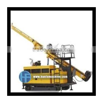 rock and soil drilling,crawler type full hydraulic gas exploration drilling rig ,HFDX-4
