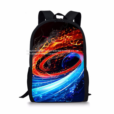 New Design Creative Cool Style Children Students Backpack OEM Customized Logo Patterns