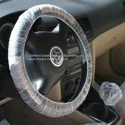 Plastic Protective Steering Wheel Covers  Elastic