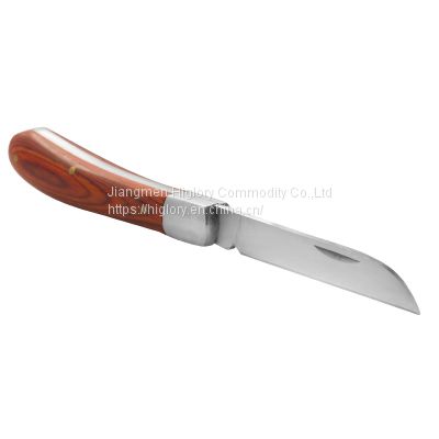Grafter Foldable Garden Grafting Rosewood Handle Grafting Knife Cutter Knife Pruning