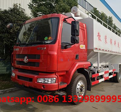 HOT SALE! liuqi Brand 220hp diesel Euro Ⅴ 200hp diesel 28cbm live poultry feed truck for sale