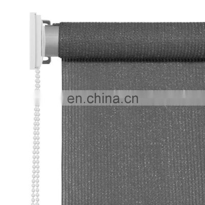 HDPE Materials Outdoor Clear Roller Blinds for Window Shade