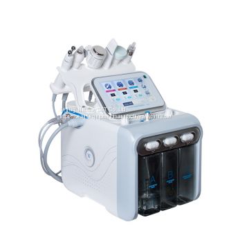 FDA CE Approved 2020 most popular multifunctional Facial cleaning machine Nubway 6 handle skin whitening shrink pores hydro dermabrasion machine