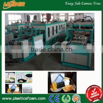 2017 hot sale factory price takeout styrofoam container making machine