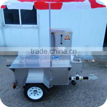 2014 Professional Off Road Small Cold Food Snack Storage Box Trailer for Sale XR-CC120 A