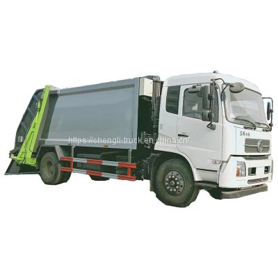 Dongfeng KINGRUN 4x2 4x4 14 cubic meters compressed garbage truck