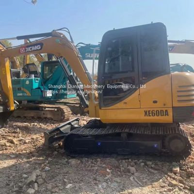Large quantities of used XCMG XE60DA excavators for sale