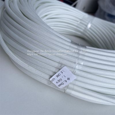 Wholesale China high temperature resistance 200℃ low temperature resistance -40℃ silicone glass fiber insulation bushing