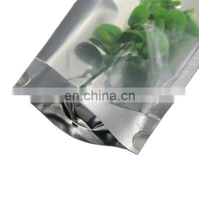 custom printed heat sealing zipper smell proof mylar foil packaging bag