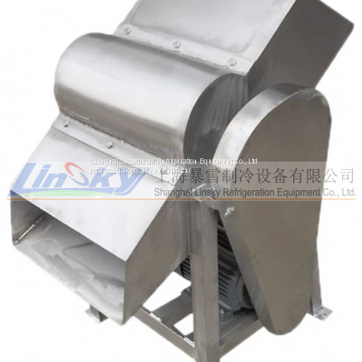 Block ice crusher