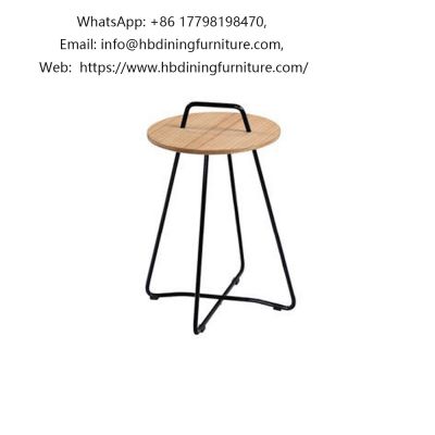 Iron wire MDF desktop small side table