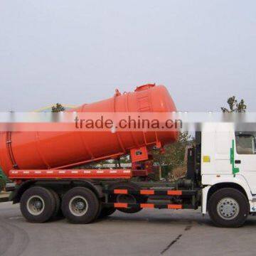 Most selling products SINOTRUK china truck of waste water HOWO sewage suction truck for hot sale