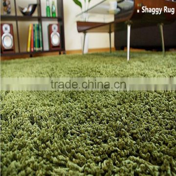 100% polyester shaggy bedside rug microfiber carpet
