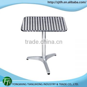 new desing fashion stainless steel tea table