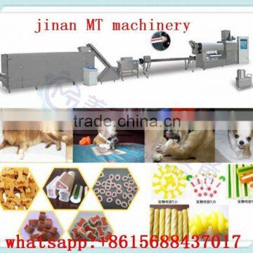 different shape dog treats production line/making machine/dog chew processing line