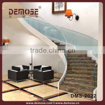 aluminum stair with ceramic tile stair nosing