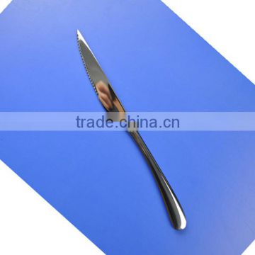 2014 porcelain steak knife ,stainless steel new products, exquisite sharp meat knife