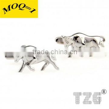 TZG05272 Stainless Steel Cuff Link Animal Cufflink