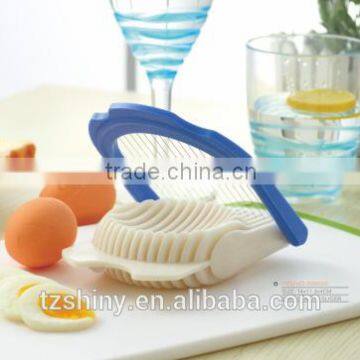2016 Easy Use Plastic Mushroom Slicer Egg Slicer with Cutting String Plastic Cheese Slicer