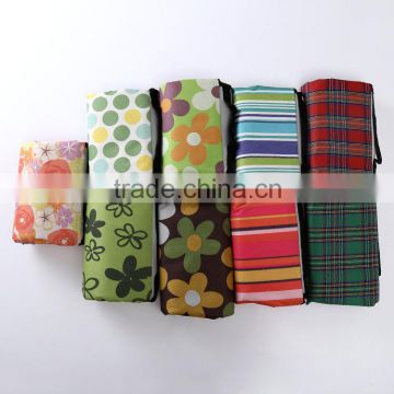 Oxford cloth colored picnic pad, Oxford cloth +PVC coating material picnic pad