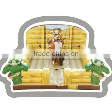 Cheer Amusement Interactive Product with Bullfight inflatable bouncer