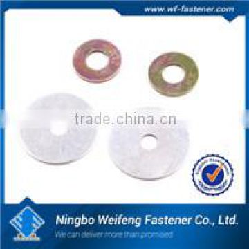 Zinc plated din 6916 flat washer top quality cheap price box packed China manufacturers suppliers exporters