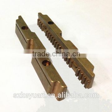 Plastic injection mold brass parts