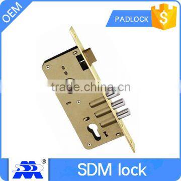 Middle east market lockbody, cylinder lock body, mortice lock, 3 bars door lock