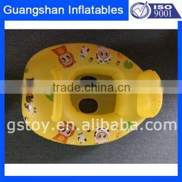 custom PVC floating chair inflatable baby boat