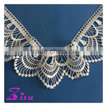 cheap embroidery lace trim dubai / bridal french lace fabric / wedding dress lace suppliers