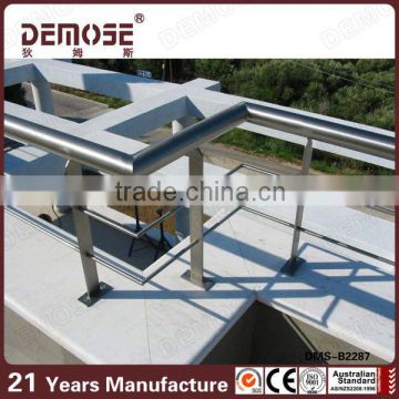 Snow area wire staircase railing with CE certificate