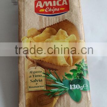 HACCP Quality 130g Potato Chips Packaging Bag