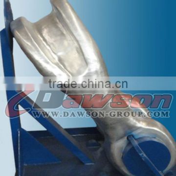 China Supplier 55-1500 ton heavy duty Flat Bow Shackle