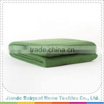 Top selling trendy style double-sided fleece blanket from manufacturer