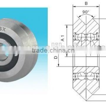 W double row track roller bearing W2SSX stainless steel guide bearing