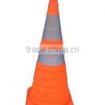 Retractable Traffic Cone/Collapsible Traffic Cone/Folding Traffic Cone with Reflective strap RTC720L