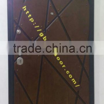 Hign quality Italian steel wooden armored door